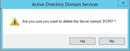 thumbnail image 5 of blog post titled Step-By-Step: Manually Removing A Domain Controller Server 