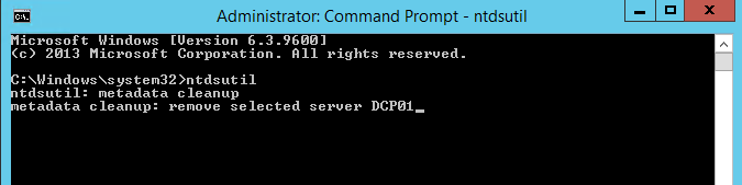 thumbnail image 7 of blog post titled Step-By-Step: Manually Removing A Domain Controller Server 